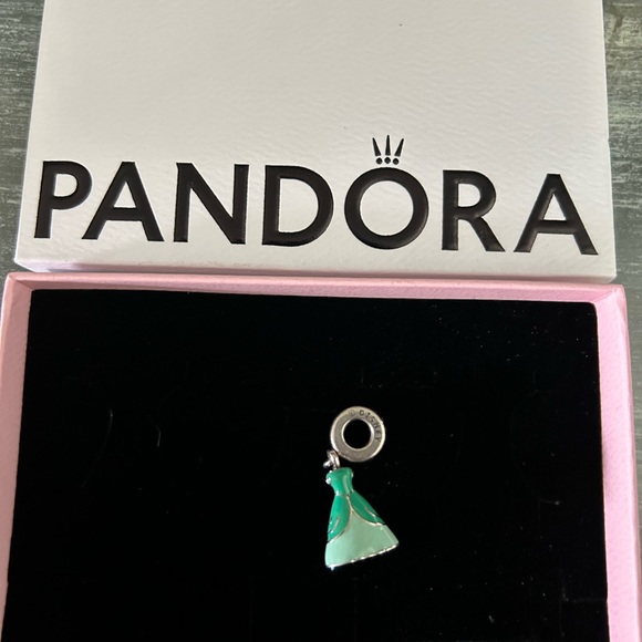 Authentic Pandora Ariel’s Sea Foam Green Dress Little Mermaid. - Picture 3 of 3